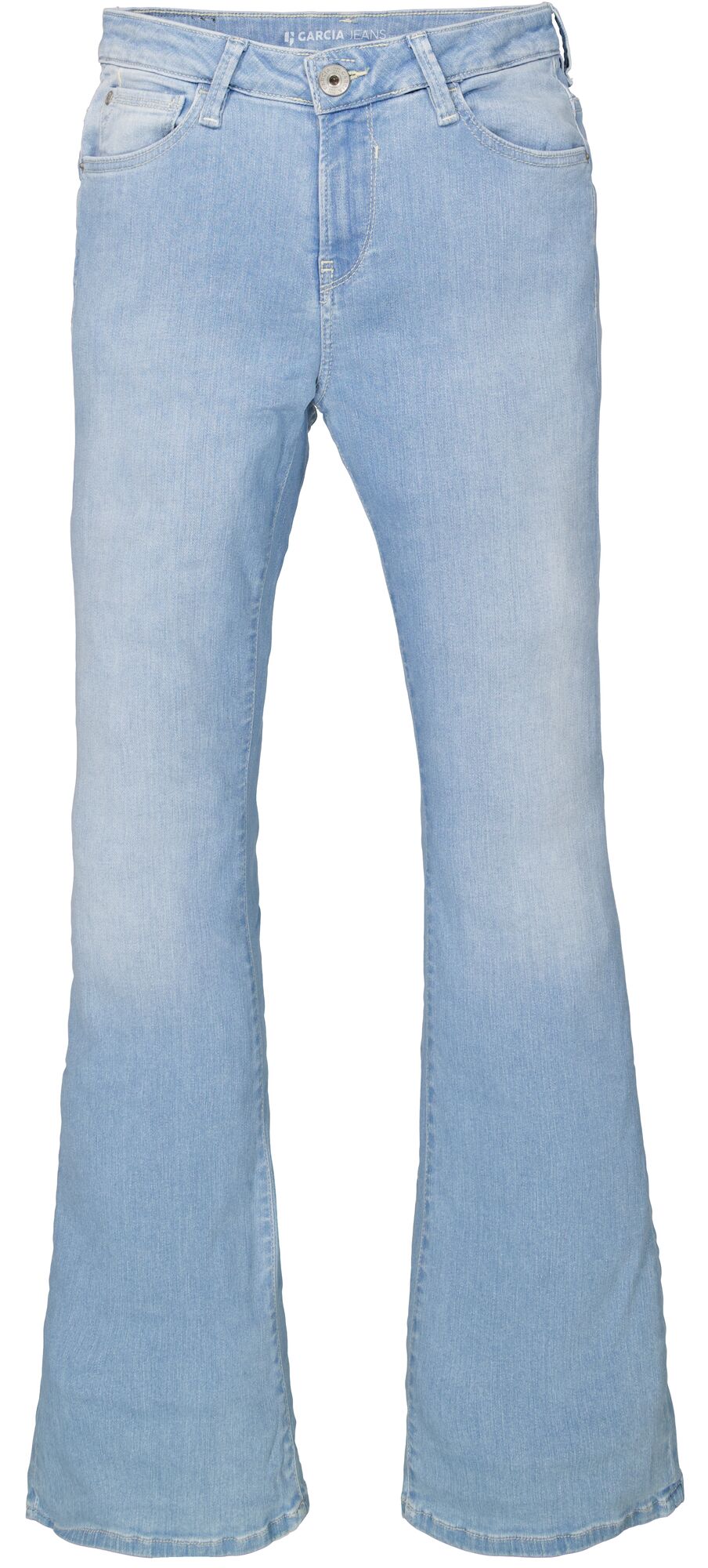 Garcia Celia 245 Flared Jeans - Light Blue