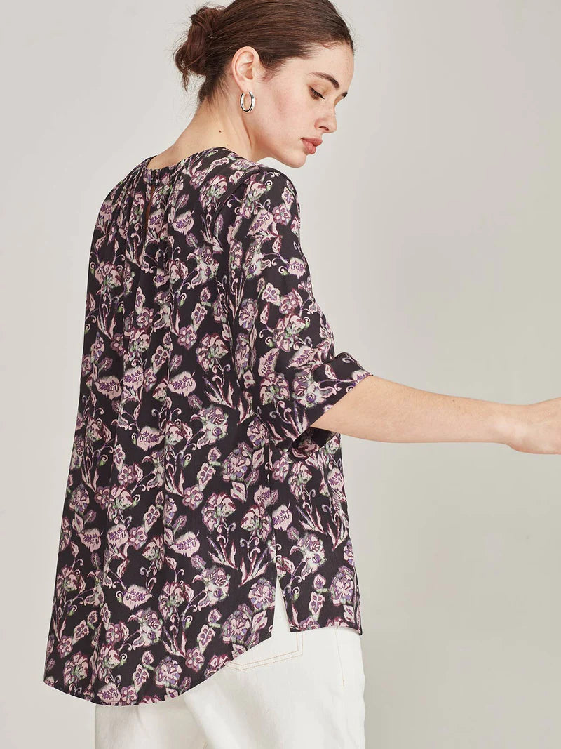 Sills + Co Margaux Floral Tee - Lilac Multi Print