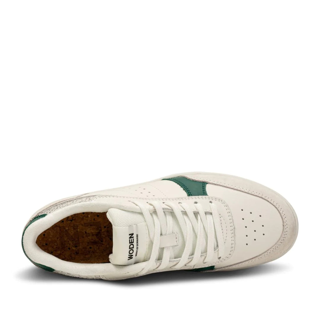 Woden Bork Mix Sneakers - Botanical/Blanc de Blanc
