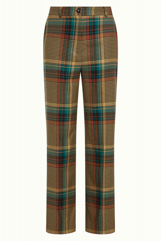 King Louie Marcie Pants Feather Check