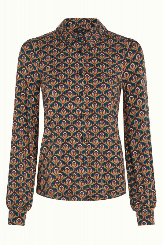 King Louie Maisie Blouse Jubilee - Dragonfly